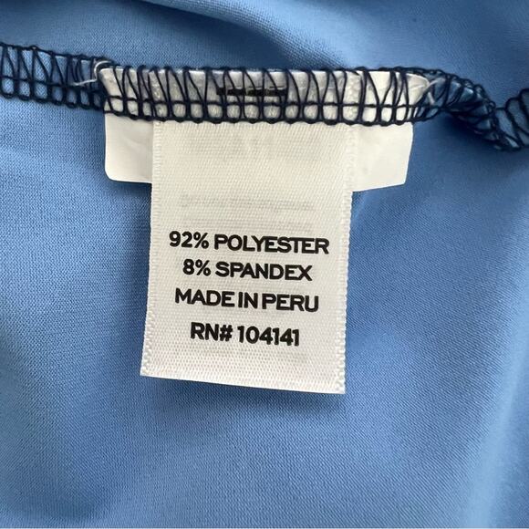 Walter Hagen Performance 11 Polo Blue All Over Print Golf Shirt Size Medium - Picture 9 of 11